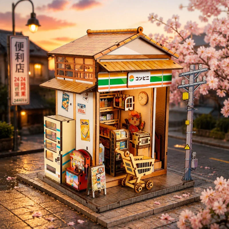 Miniatur Haus - Sakura Vine Alley Convenience Store