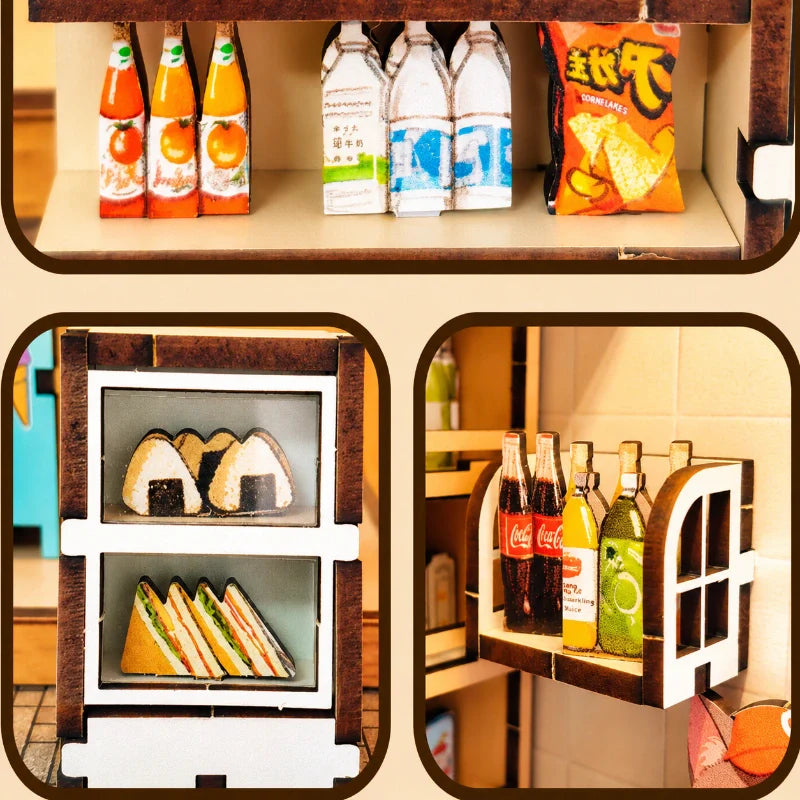 Miniatur Haus - Sakura Vine Alley Convenience Store