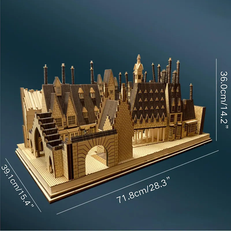 Miniatur Haus - Zauberdorf mit detaillierten Abmessungen