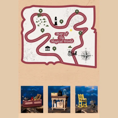 Nahaufnahme des Miniatur-Hauswelten - Entropy‘s Flow mit reichhaltigen Details