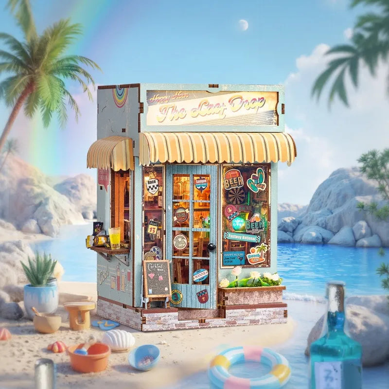 Miniature Haus - The Last Drop Gesamtansicht mit detaillierter Szenerie