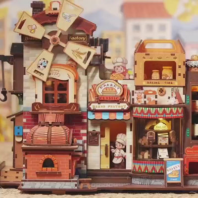 3D Holzpuzzle -Bread Factory