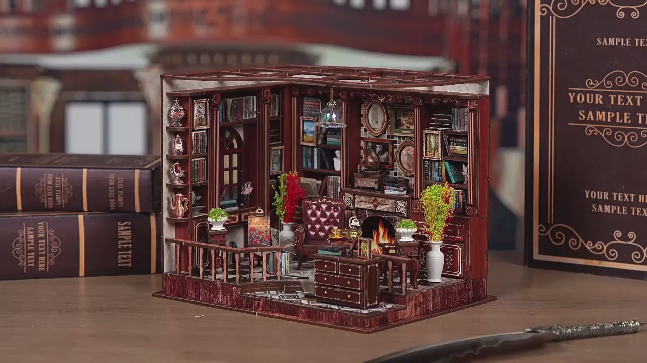 Video laden: Miniatur Haus - Left Bank Study