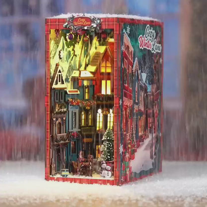 Book Nook - Christmas Street Corner