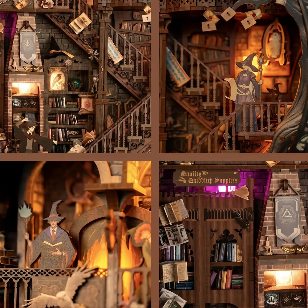 3D Bilderrahmen - Magic Library