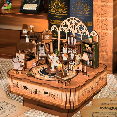 Kit Cat’s Family parmi livres et partitions