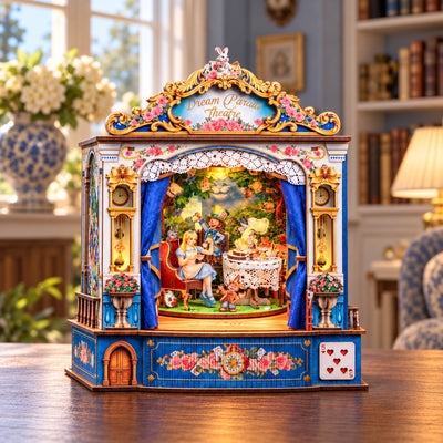 Dream Parade Theatre avec le décor du thé